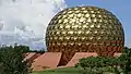 Matrimandir by Mirra Alfassa and Roger Anger, Tamil Nadu, India.