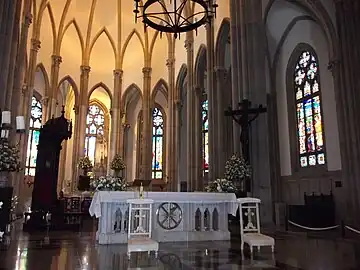 Gothic revival choir of the Cathedral