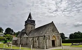 The church in Hermanville