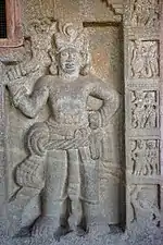 Left Dvarapala