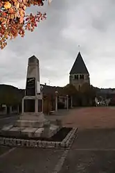 The church in Désertines