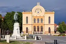 The 1869 Neolog Great Synagogue of Pécs, Hungary.