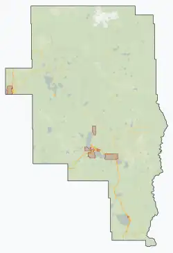 Wabasca is located in M.D. of Opportunity