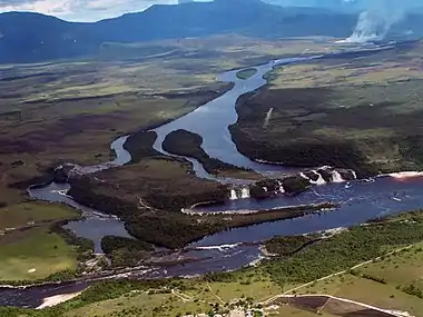 Image 9Guyana's extensive river system and water cycle is important for agriculture. (from Agriculture in Guyana)