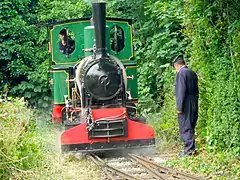 'Jenny' on the headshunt at Amberley