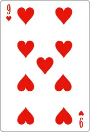 Nine of Hearts