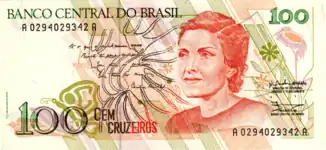 Cr$100 (third cruzeiro)