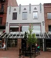 10 Church Street, one of the few Art Deco buildings in Burlington(1877, facade: 1936)