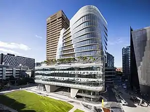 UTS Central as viewed from Alumni Green (Broadway), University of Technology Sydney