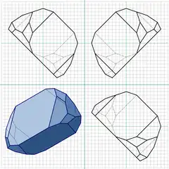 The heptadecahedron that tiles space in the Voronoi diagram of the Laves graph.