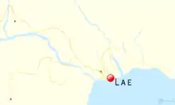 Yalu is located in Lae