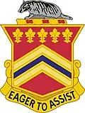 120th Field Artillery Regiment"Eager To Assist"