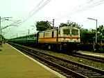 12717 Ratnachal Express at Marripalem