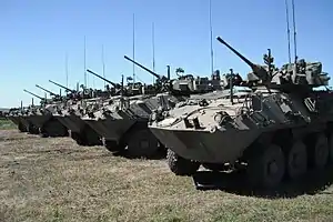 LAV-25 Coyote du 12e Régiment blindé du Canada.