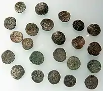 Coins of the Gallic Riedones and Veneti tribes