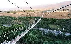 Meshkin Shahr Suspension Bridge