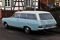 Opel Rekord B Car-A-Van