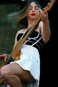 Haim performing at Rock im Park 2014