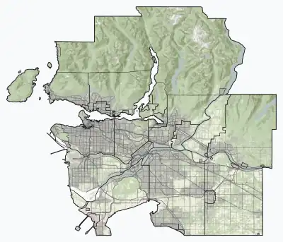 Mount Elsay is located in Greater Vancouver Regional District