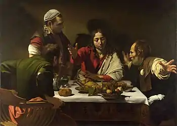 Caravaggio, Supper at Emmaus