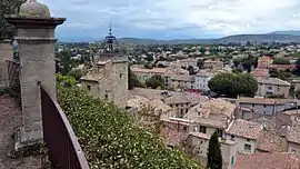 Malaucène, view from Calvaire