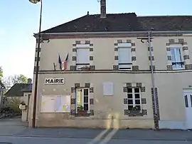 The town hall in Le Mage