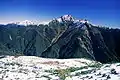 Mount Shiomi seen from Mount Eboshi(seen from south)