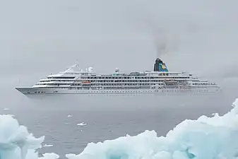 MS Amadea, off Ilulissat, Greenland 2017