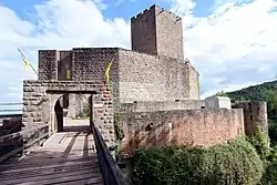 Landeck Castle near Klingenmünster