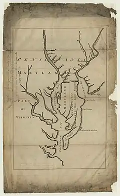 Image 251732 map of Maryland (from Maryland)