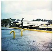 MIM-14 Nike-H missile at Okinawa, June 1967