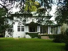 Mission Revival-style house built in 1905 at 1802 Old Government Street