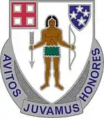 182nd Infantry Regiment"Avitos Juvamus Honores"(We Uphold Our Ancient Honors