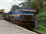 18309 Nagavali Express at Lallaguda