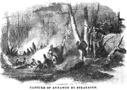 Capture of Annawon by Stratagem, 1856