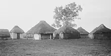 Image 18Dwellings accommodating Aboriginal families at Hermannsburg Mission, Northern Territory, 1923 (from Aboriginal Australians)