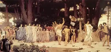 Frederic Leighton  Daphnephoria  1876