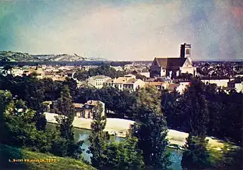 A later 20th century print of the Agen photograph made from the original 1877 negatives. George Eastman House