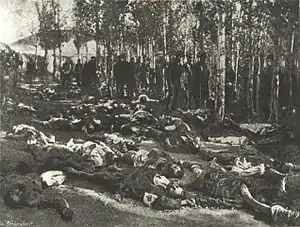 Aftermath of the massacres at Erzurum (1895)