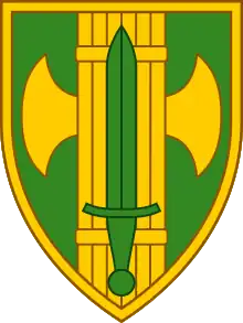 Shoulder sleeve insignia of the 18th Military Police Brigade