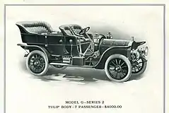 1907 Model G 45 hp Tulip Body Touring Car