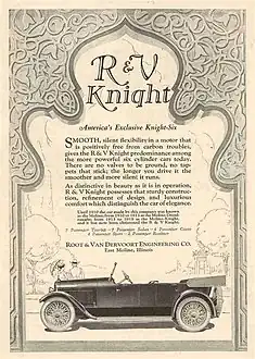 1921 R & V Knight Model R Touring