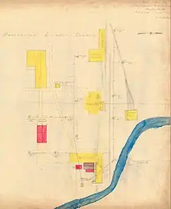 1923 fire insurance map of Manchester