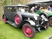 Sunbeam 16Weymann fabricsix-light saloon 1930