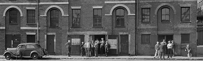 India Wharf, Boston, 1935