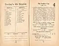 1952 Sydney Cup racebook showing the conditions