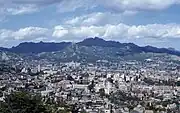 View from the mountain, facing north (1953)