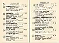 1954 VRC Melbourne Cup racebook.