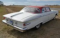 Rear view of a 1961 Fury