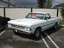 1966 El Camino  (with non-standard wheels)